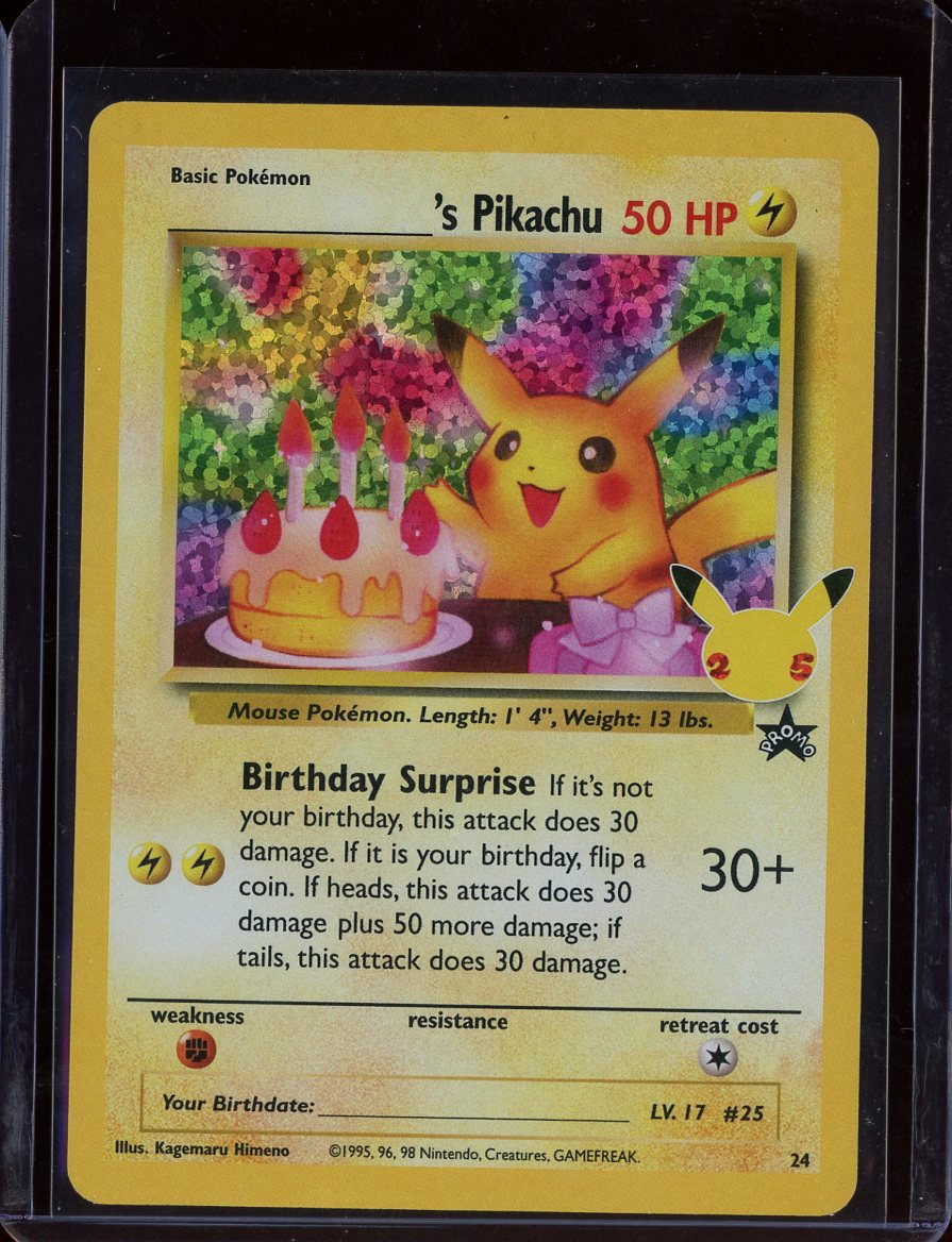 ______'s Pikachu Promo Celebrations
