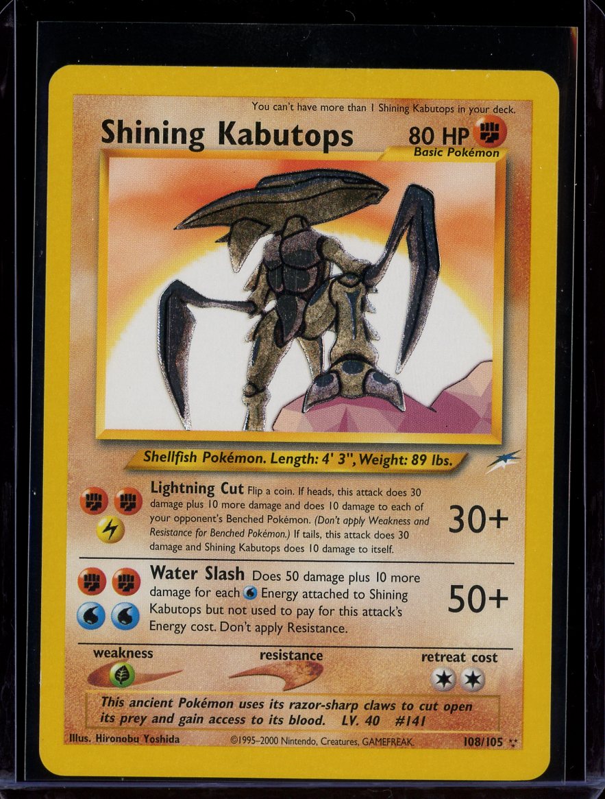 Shining Kabutops #108