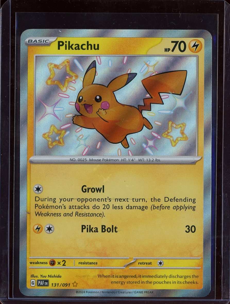 Pikachu 131/091 Paldean Fates