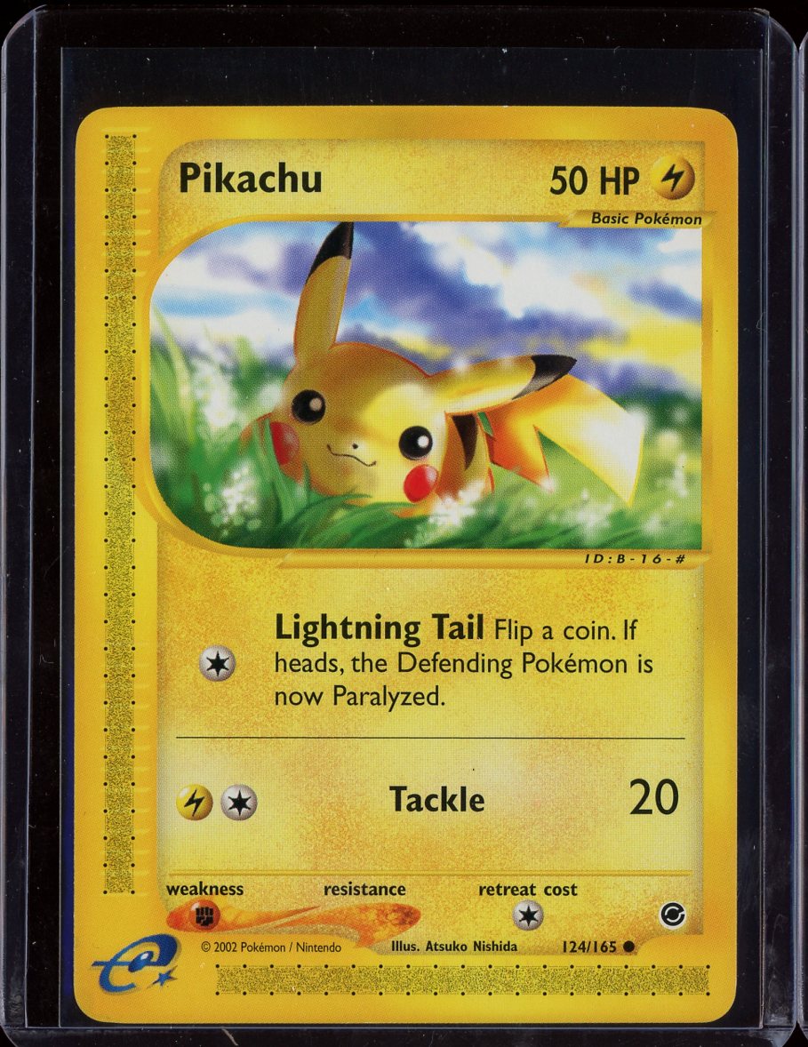 Pikachu 124/165 Normal Expedition