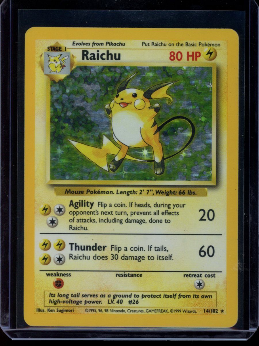 Raichu (Holo) #14