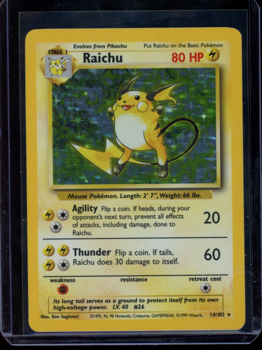 Raichu (Holo) #14