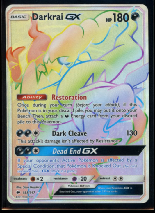 Darkrai GX (Secret) #158