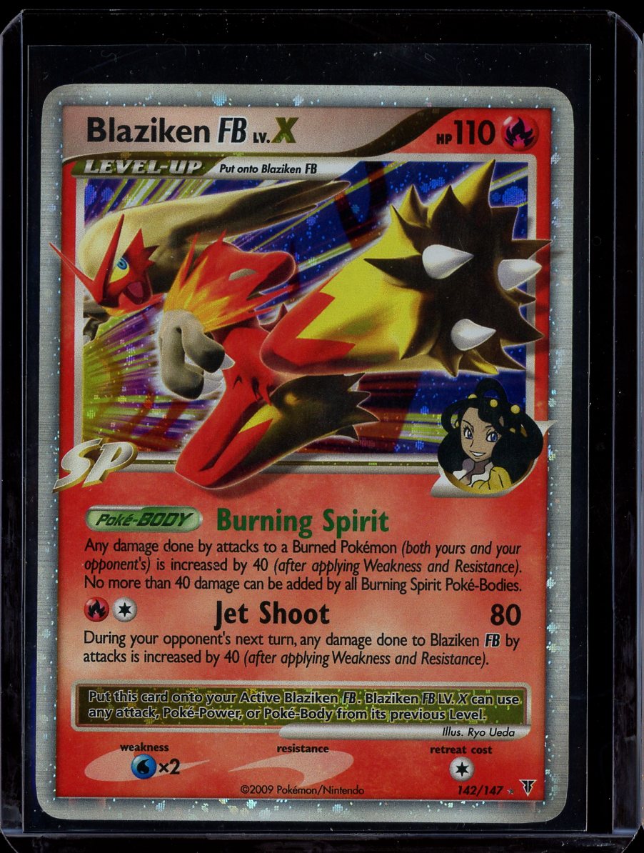 Blaizken LV. X (Holo) #142