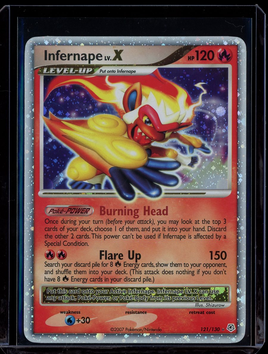 Infernape LV. X (Holo) #121