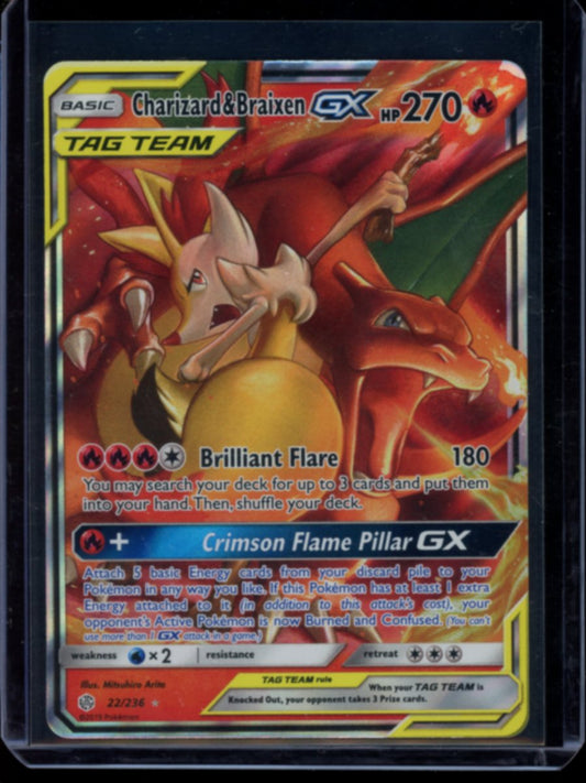 Charizard & Braixen GX #22