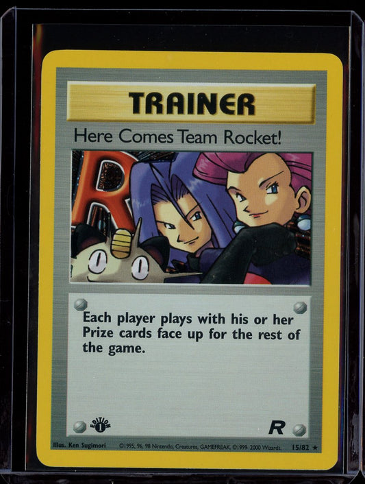 Here Comes Team Rocket (1st Ed) #15