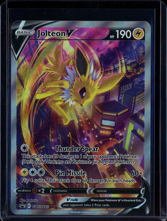 Jolteon V SWSH185 Sword & Shield Promo