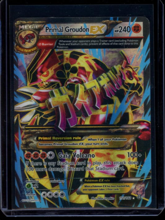 Primal Groudon EX #151