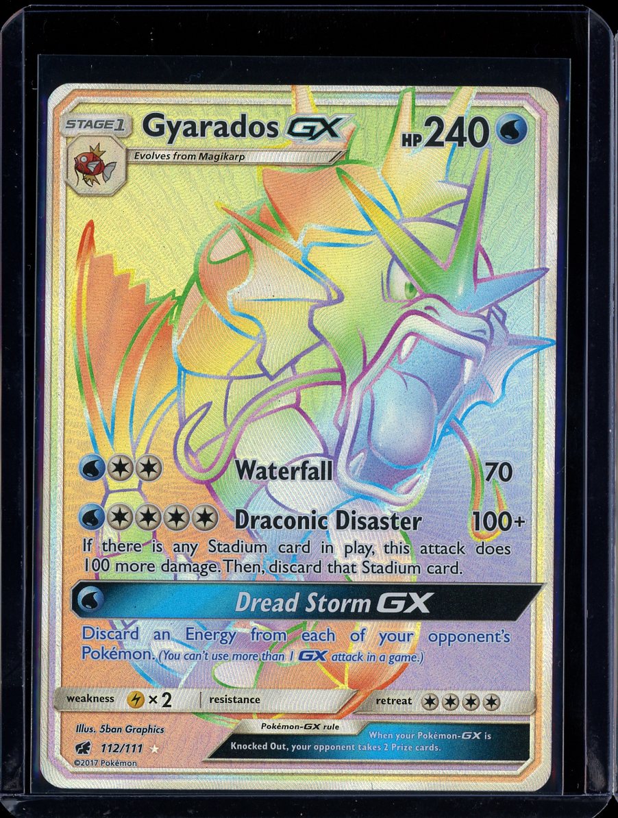 Gyarados GX 112/111 Crimson Invasion