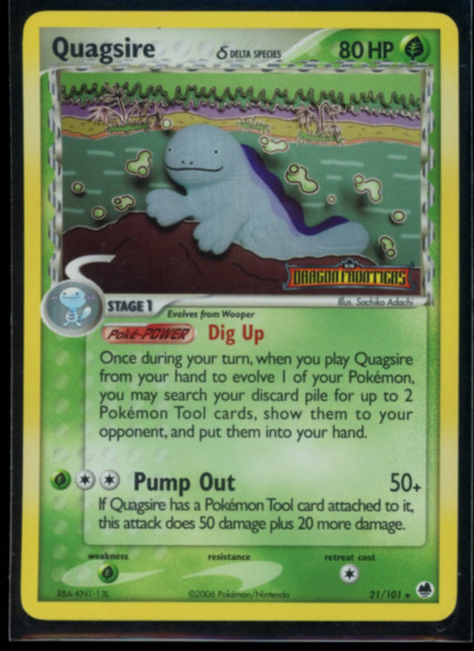 Quagsire Delta Species (Reverse Stamp) #21