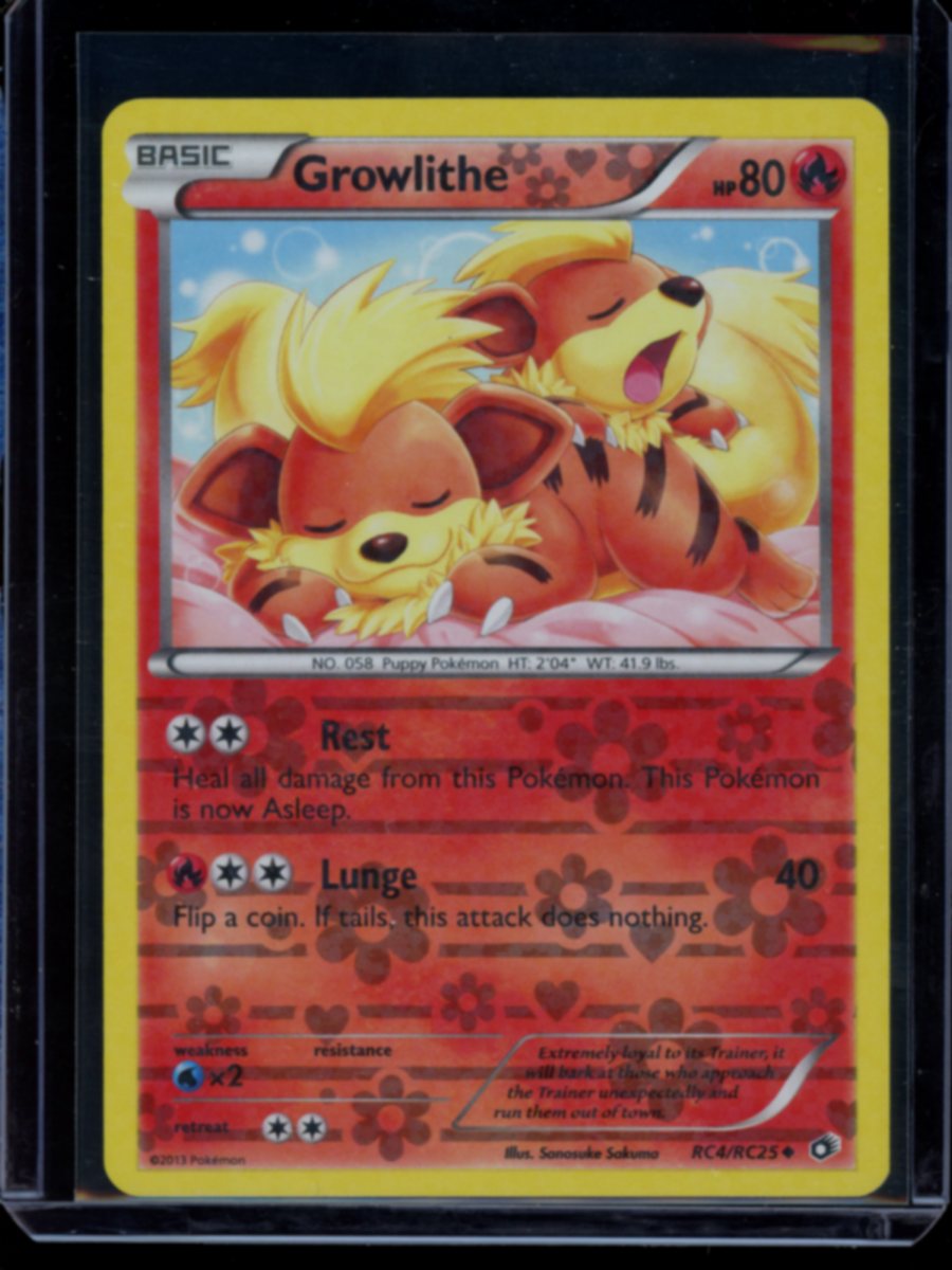 Growlithe (Reverse Holo) #RC4