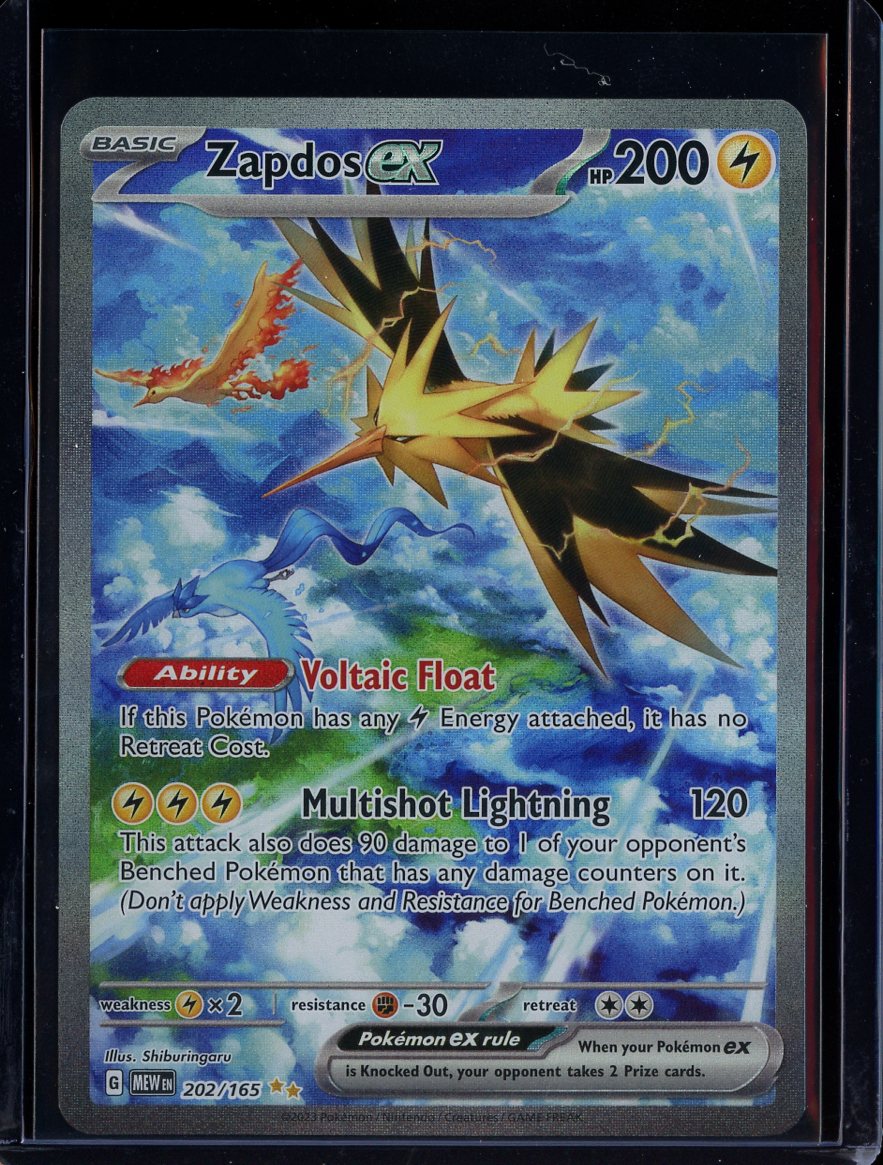 Zapdos ex 202/165 151