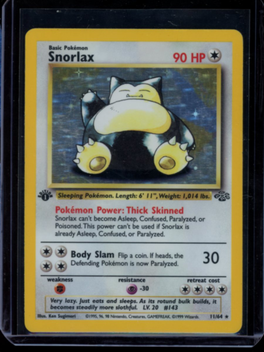 Snorlax (1st Ed - Holo) #11