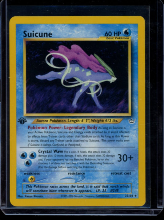 Suicune (1st Ed) #27