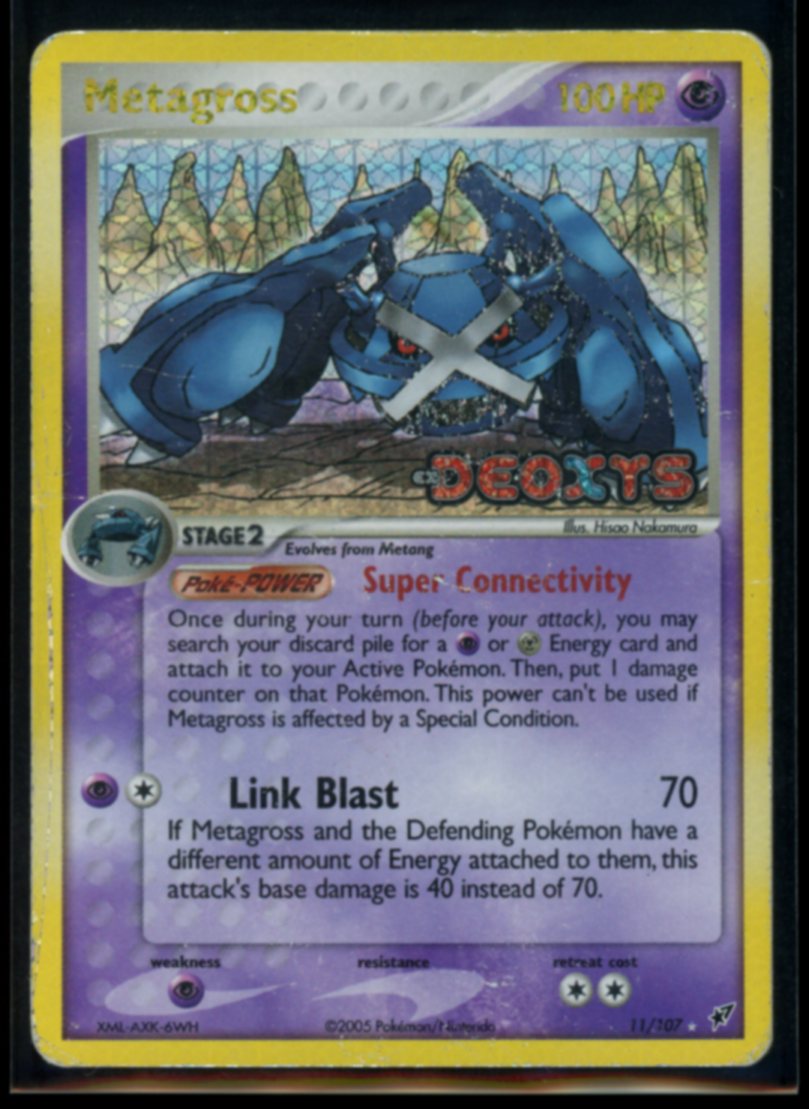 Metagross (Reverse Stamp) #11