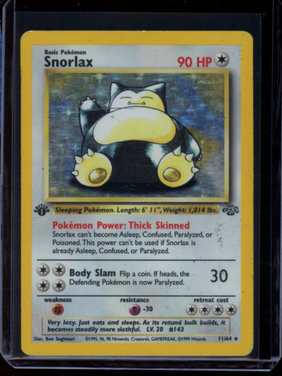 Snorlax (1st Ed) #11
