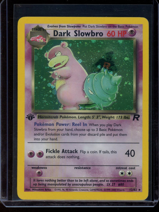 Dark Slowbro (1st Ed) #12