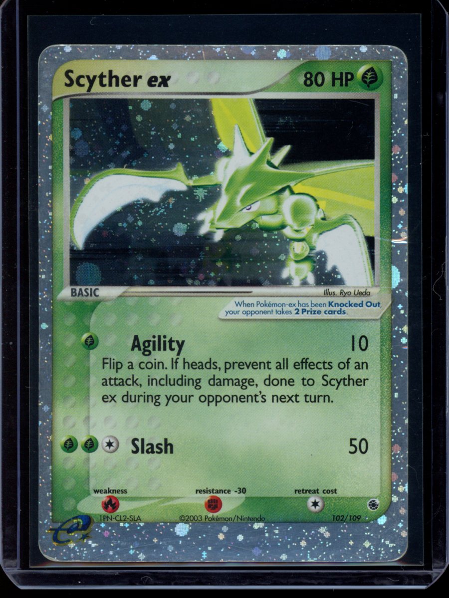 Scyther ex #102
