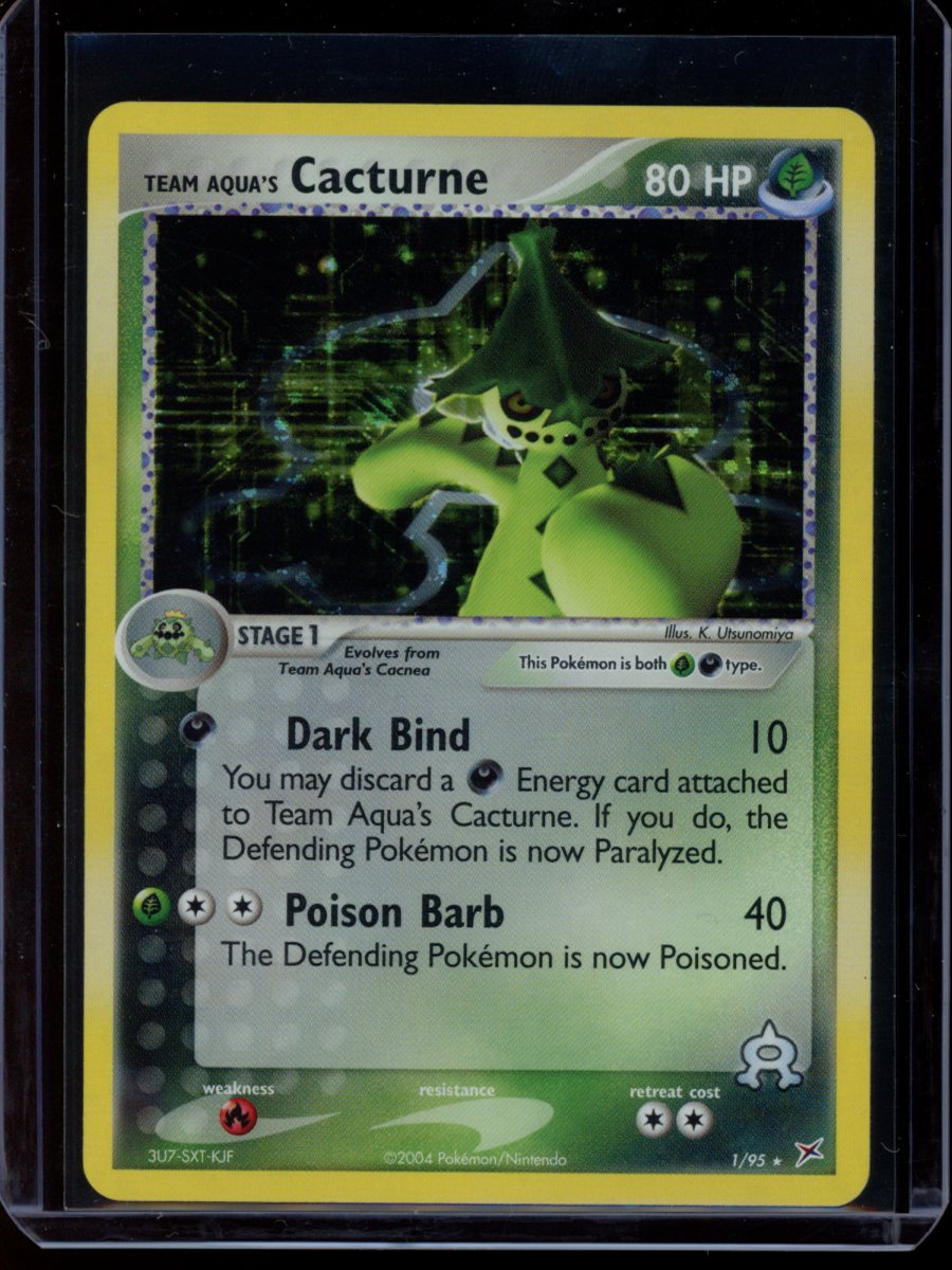 Team Aqua's Cacturne