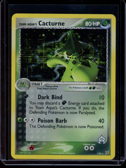 Team Aqua's Cacturne #1