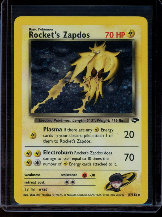 Rocket's Zapdos (Unlimited) #15