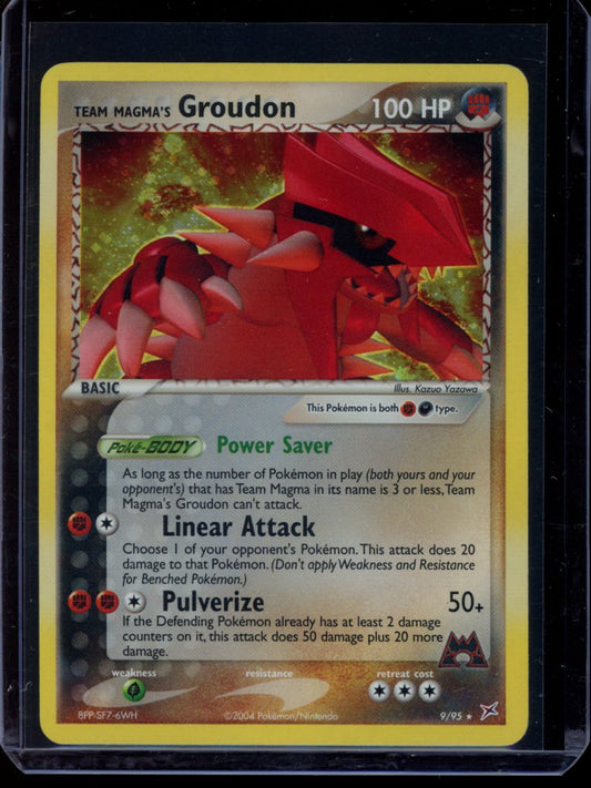 Team Magma's Groudon #9