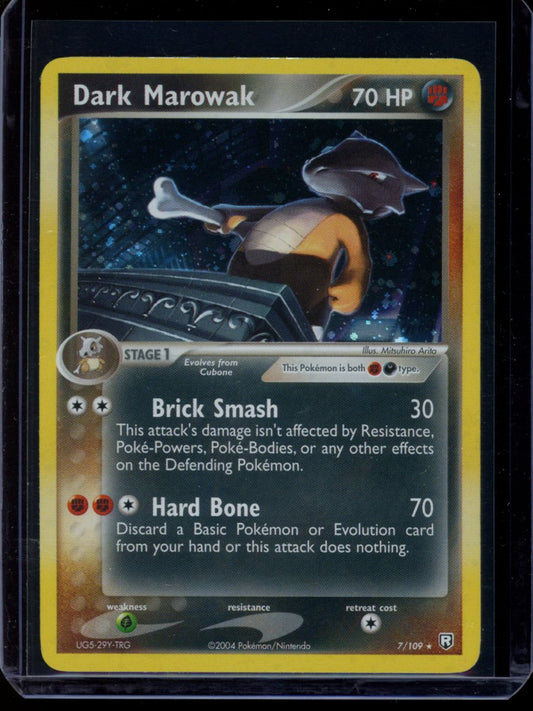 Dark Marowak (Holo) #7