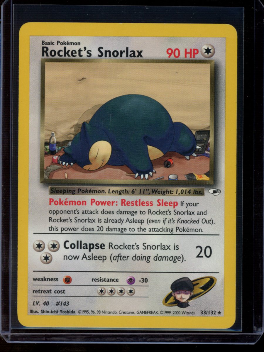 Rocket's Snorlax (Unlimited) #33