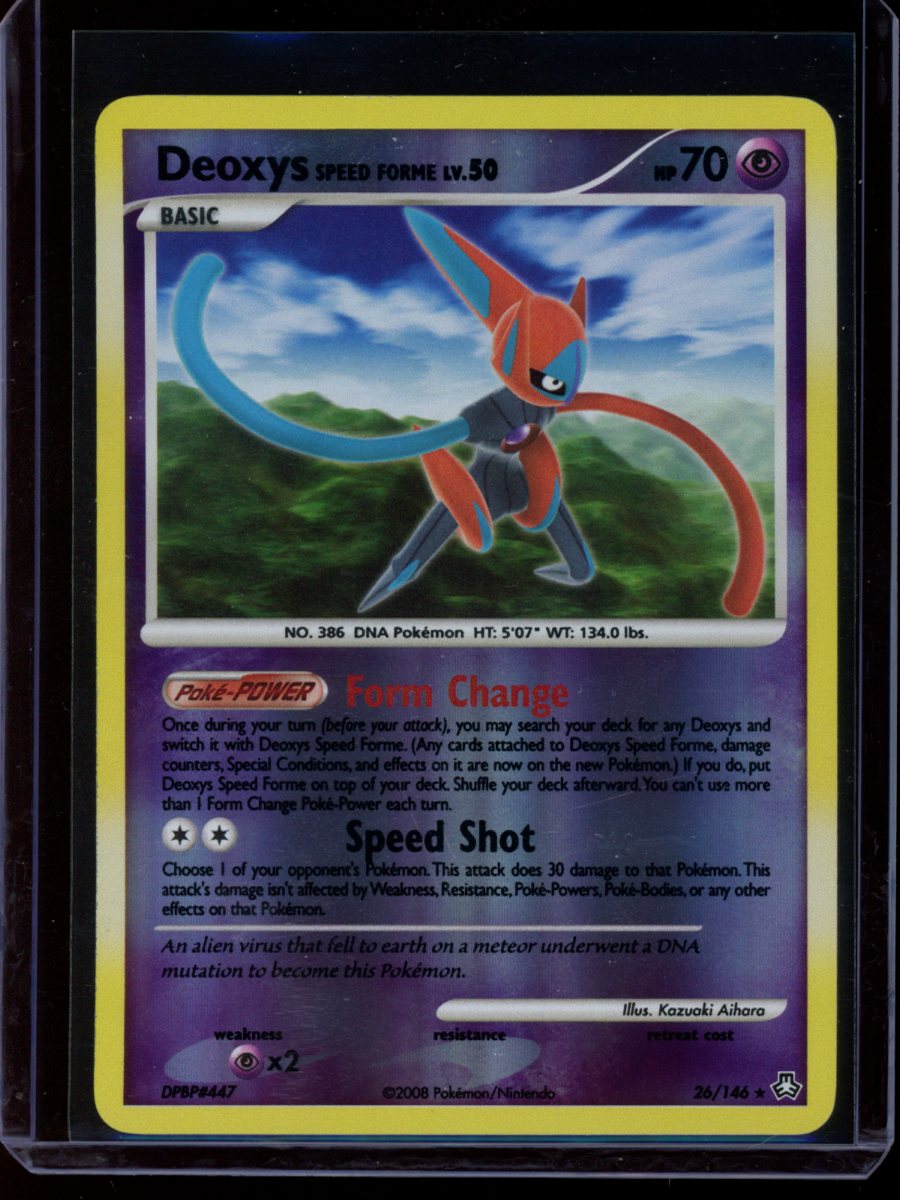 Deoxys Speed Forme (Reverse) #26