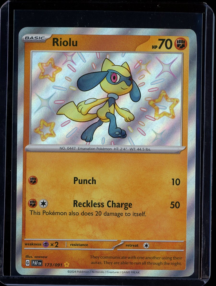 Riolu 173/091 Paldean Fates
