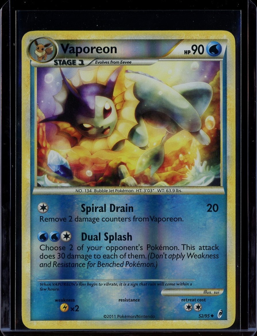 Vaporeon (Reverse) #52