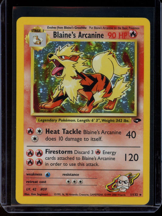 Blaine's Arcanine (Unlimited) #1