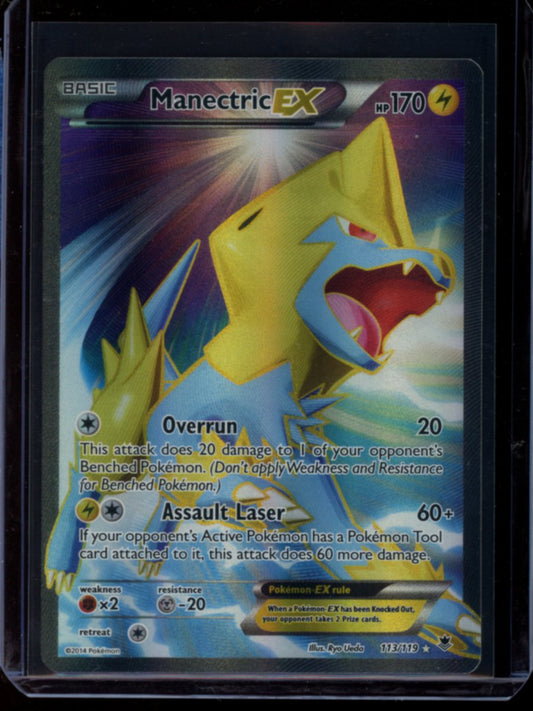Manectric EX #113