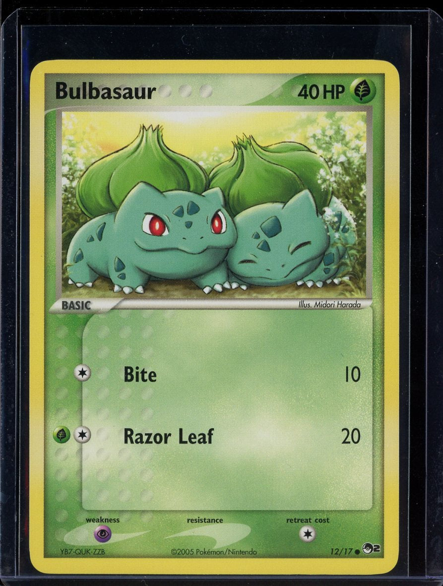 Bulbasaur 12/17 Pop Series 1