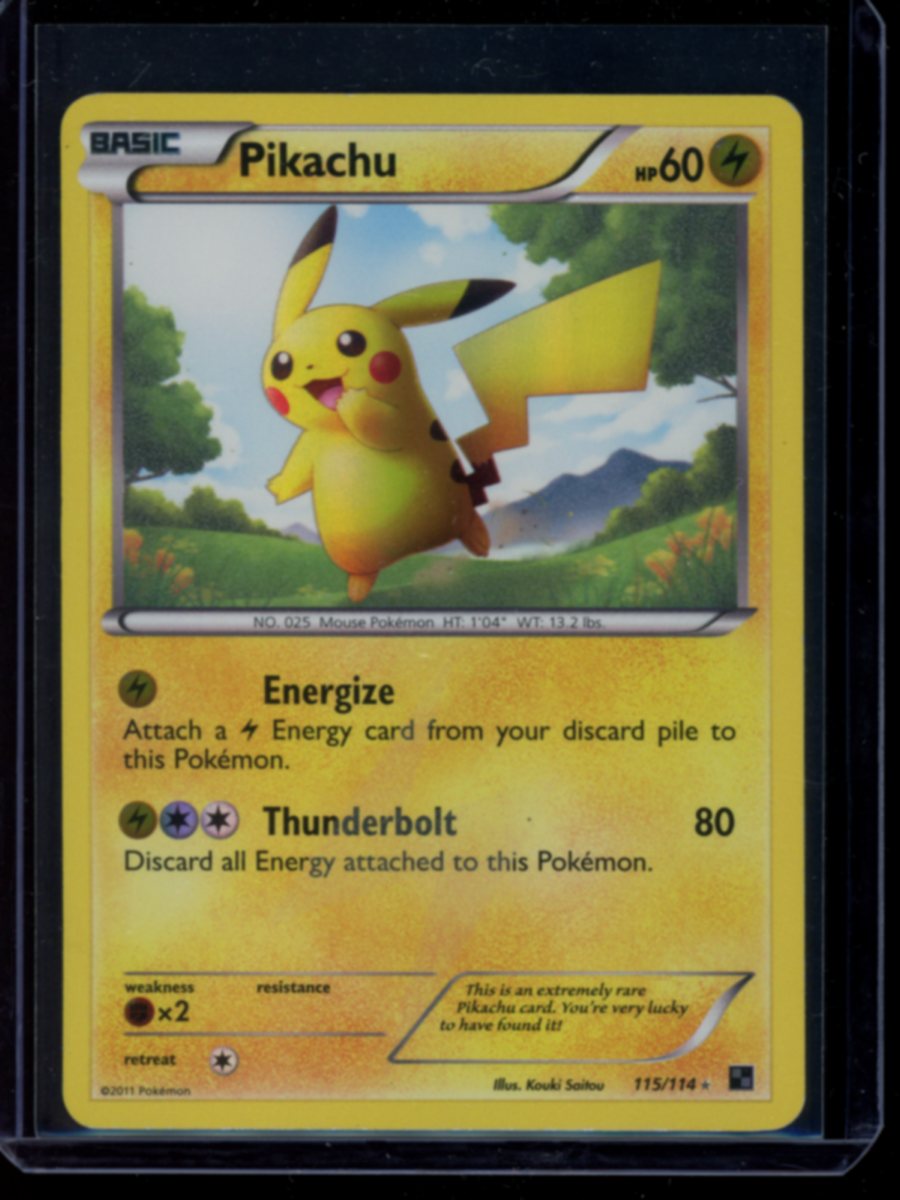 Pikachu (Secret) #115