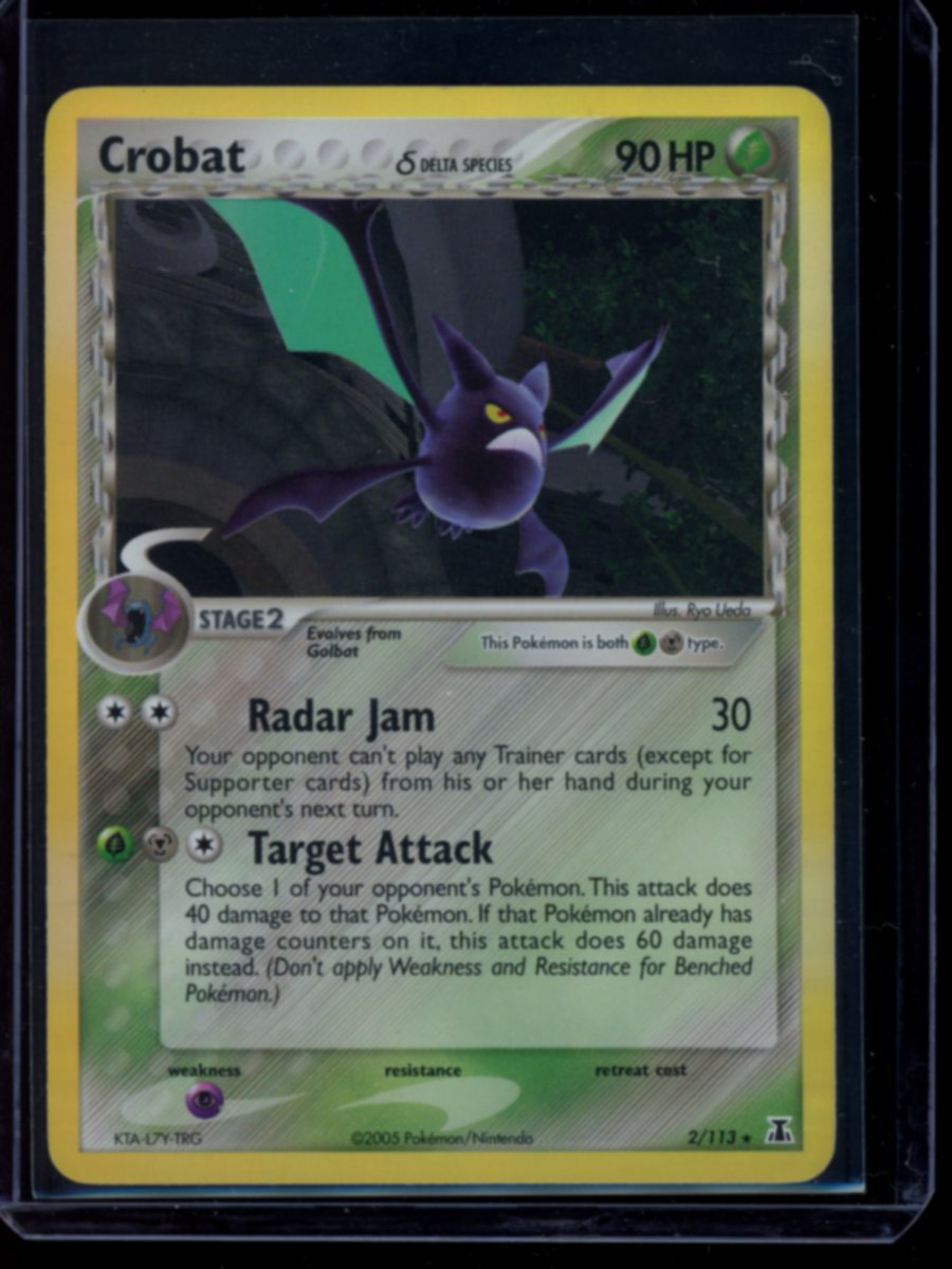 Crobat Delta Species (Holo) #2