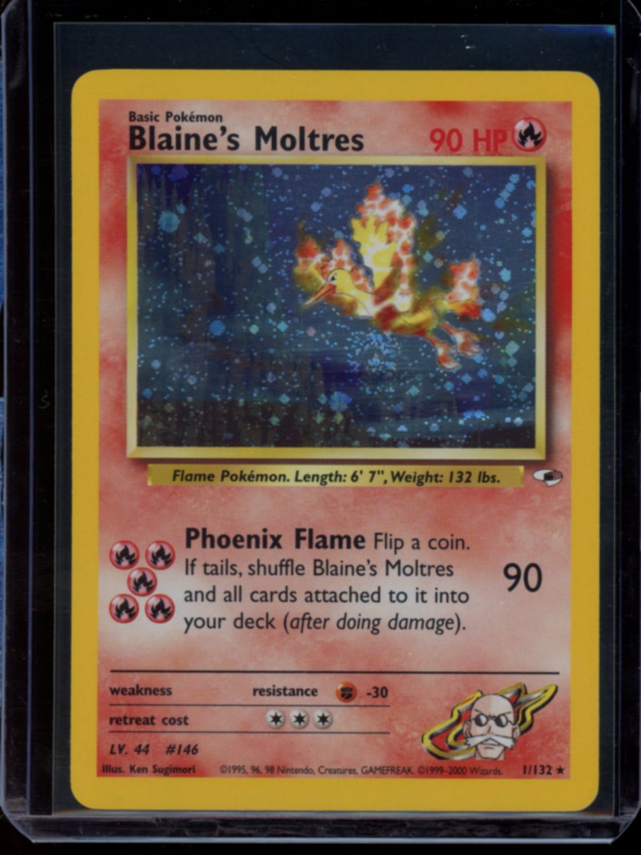 Blaine's Moltres (Unlimited) #1