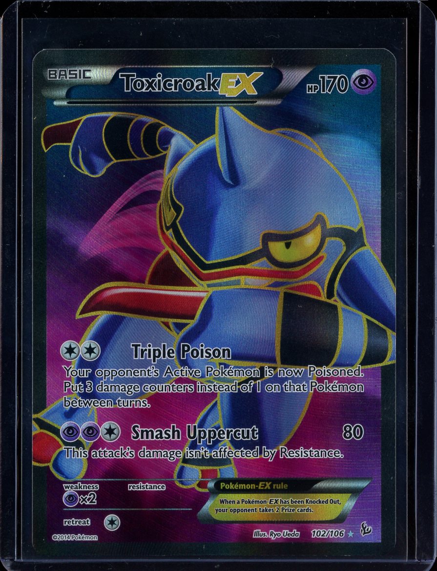 Toxicroak EX 102/106 Flashfire