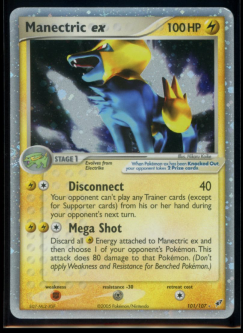 Manectric ex #101