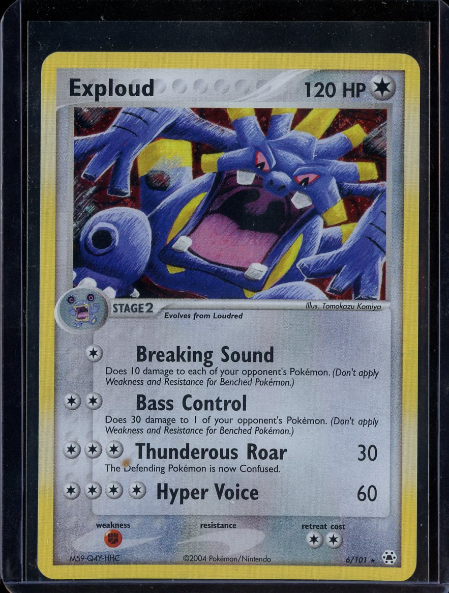 Exlpoud Holo 6/101 EX Hidden Legends