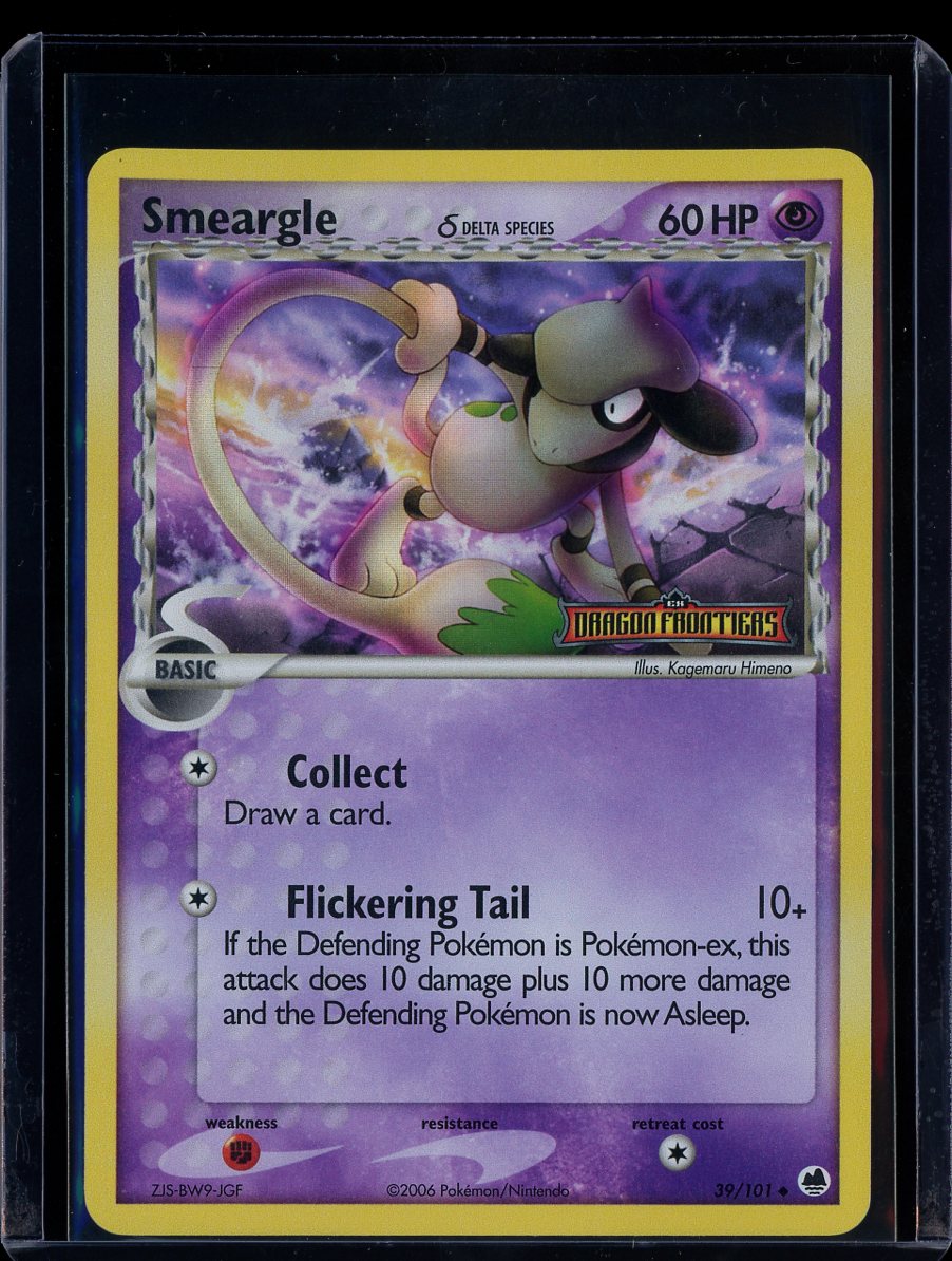 Smeargle Reverse Holo 39/101 EX Dragon Frontiers