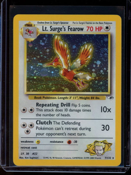 Lt. Surge's Fearow (Unlimited) #7