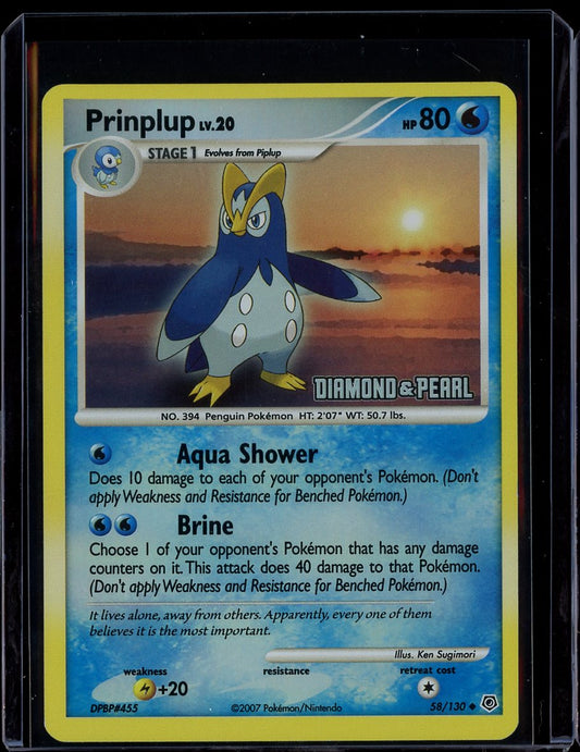 Prinplup (Reverse) #58