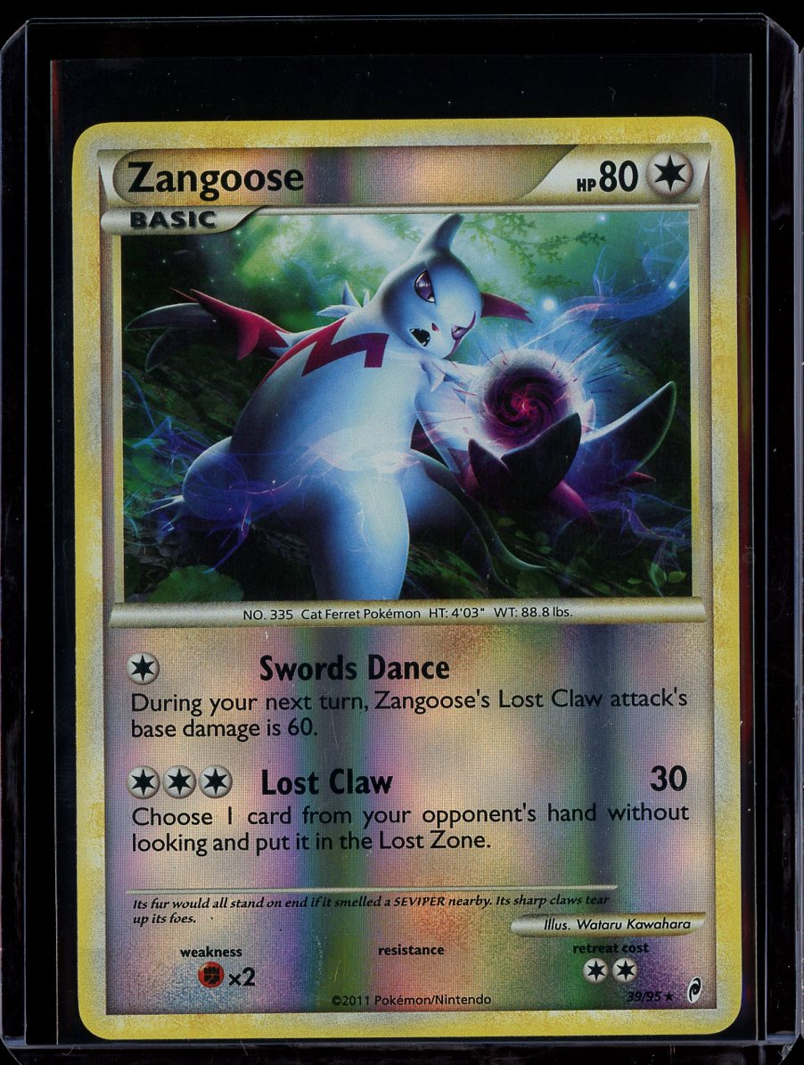 Zangoose (Reverse) #39