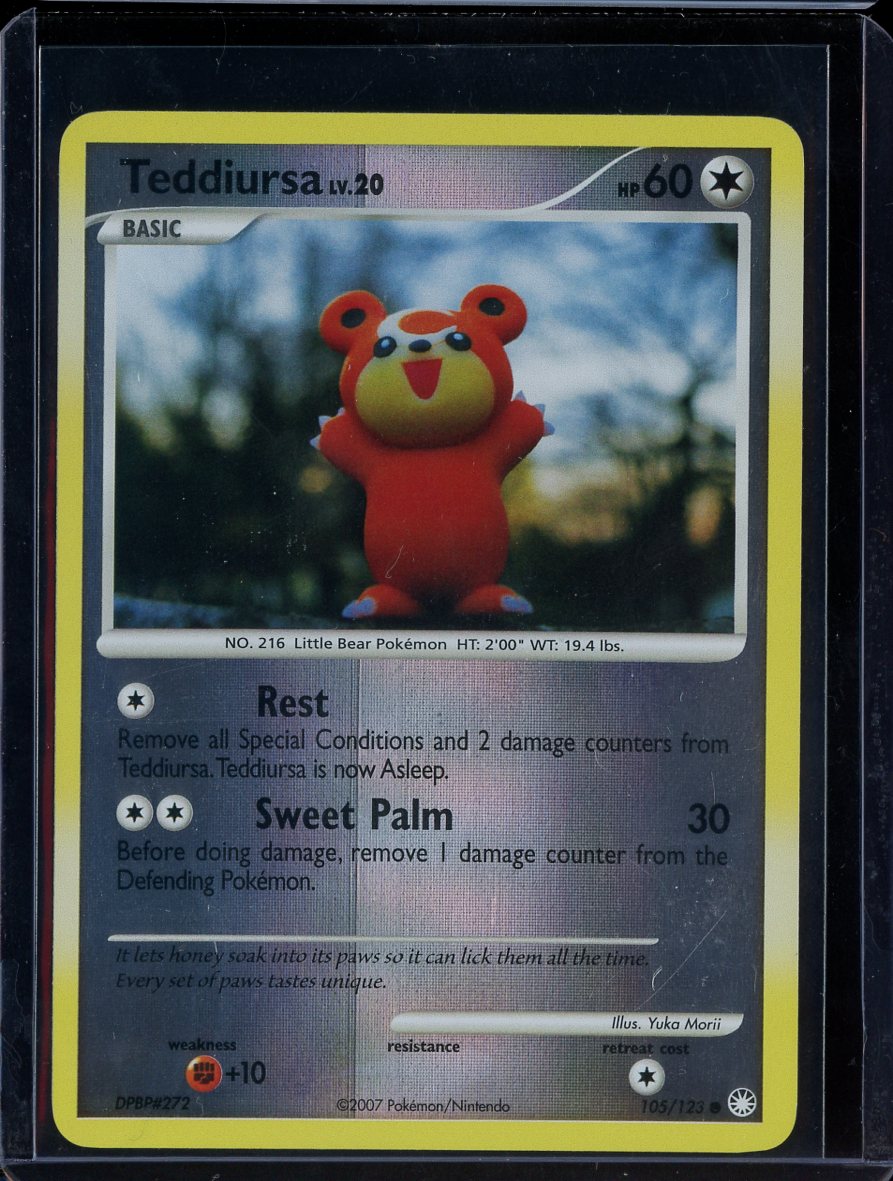 Teddiursa 105/123 Reverse Holo Mysterious Treasures