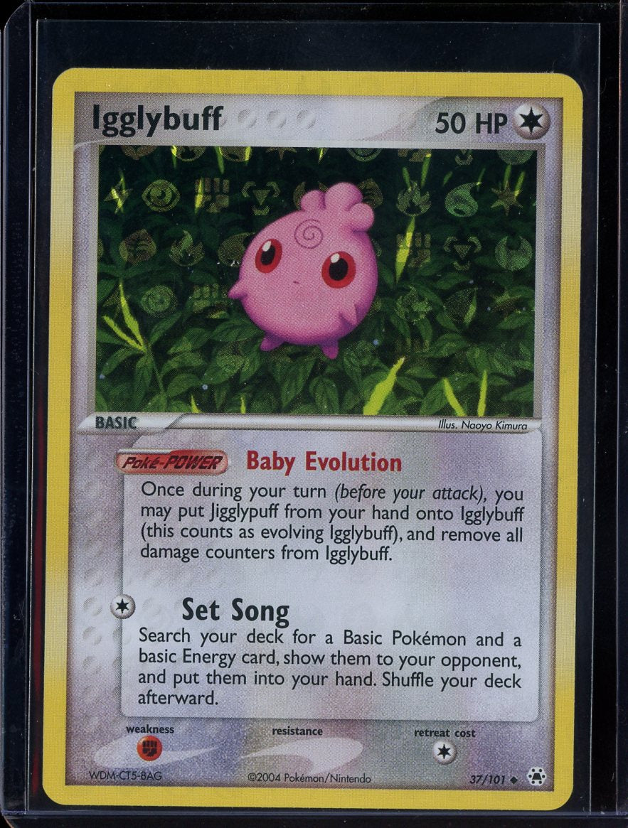 Igglybuff 37/101 Reverse Holo EX Hidden Legends