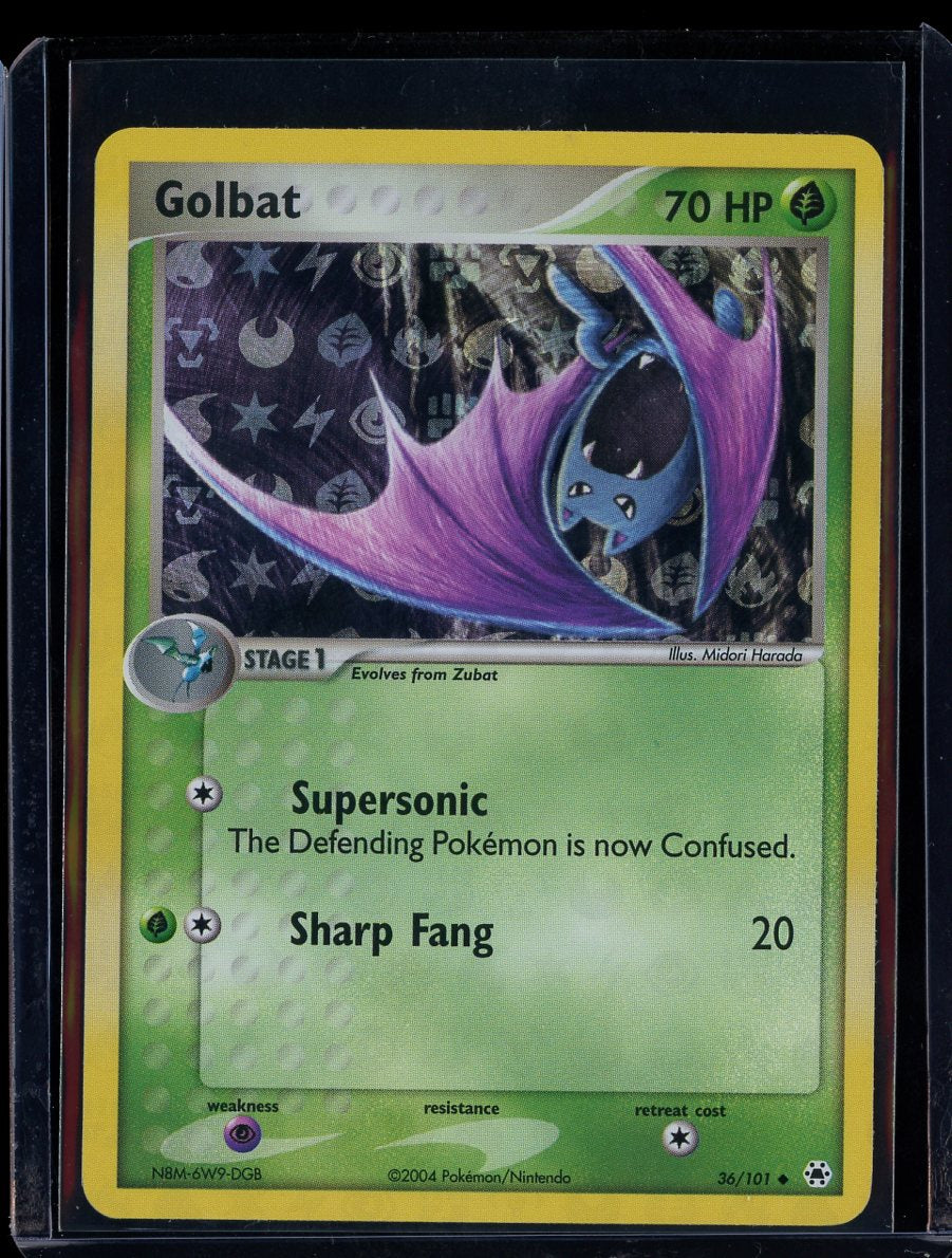 Golbat 36/101 Reverse Holo EX Hidden Legends