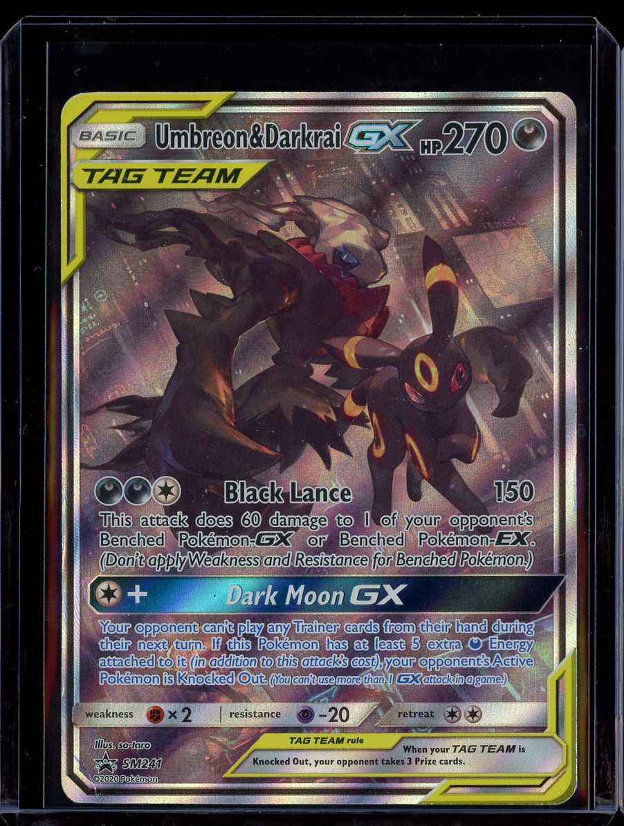 Umbreon & Darkrai GX (Promo) #SM241