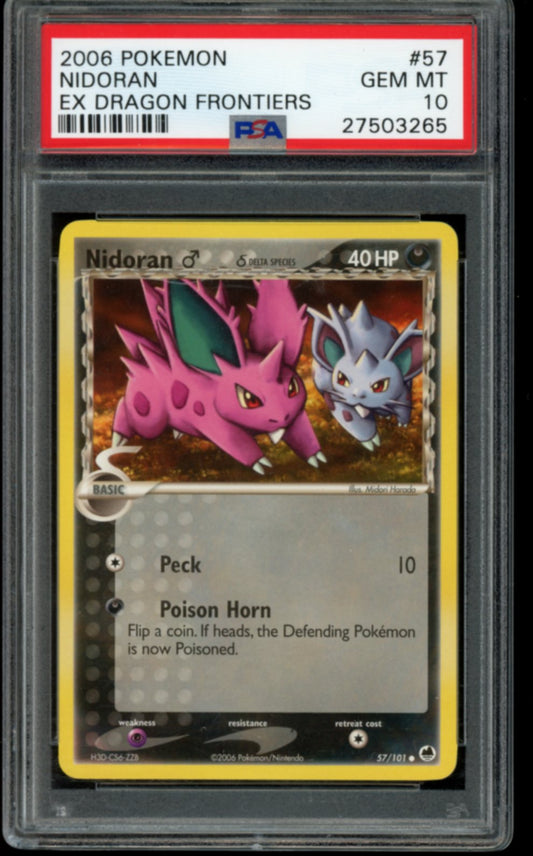 Nidoran #57 PSA 10